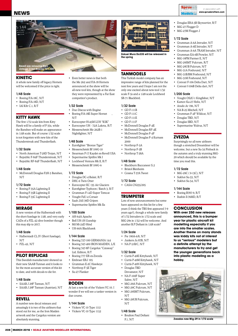 Scale Aviation Modeller International 2016-03